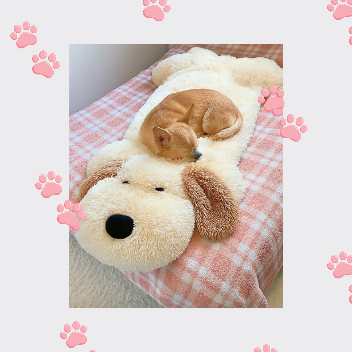 SnugglePup Pet Bed 🐾