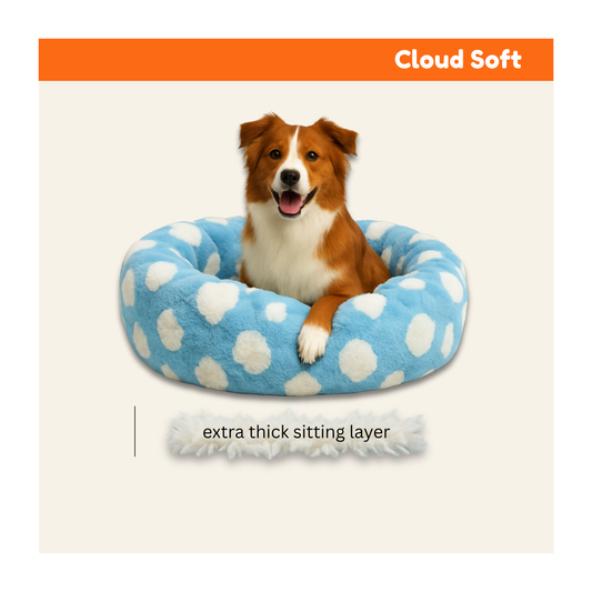 Dream Maker Pet Bed — Extra-thick, cloud-like comfort pets love to snuggle into ☁️🐾