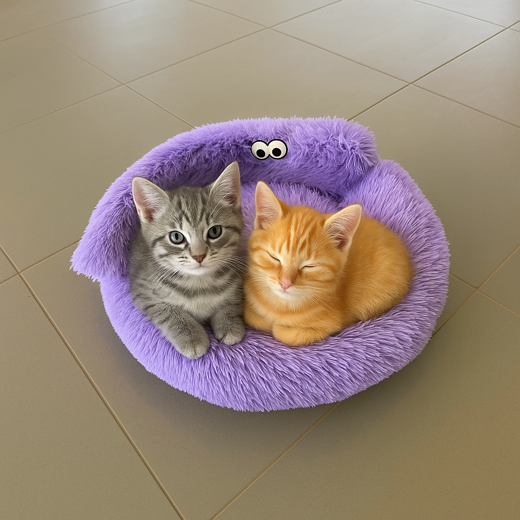 Snuggle Monster Pet Bed🐾